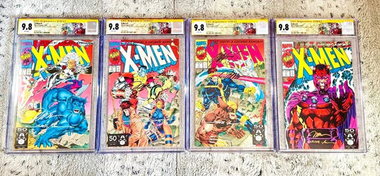 X-MEN #1 CONNECTING COVERS SIGNED JIM LEE, SCOTT WILLIAMS CGC SS 9.8 CLAREMONT