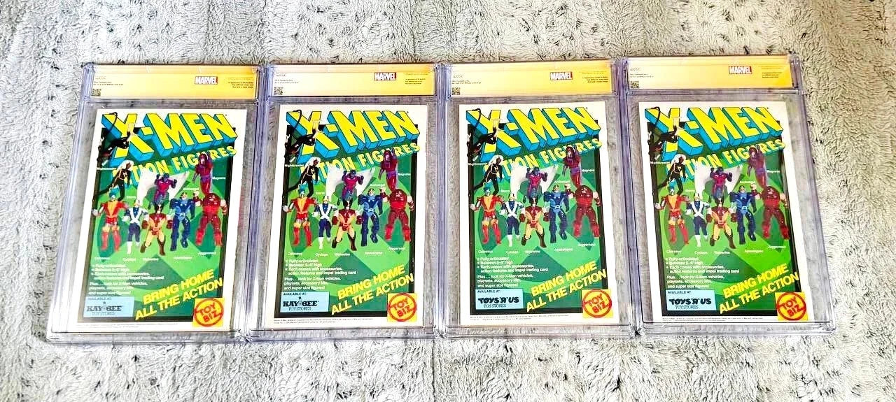 X-MEN #1 CONNECTING COVERS SIGNED JIM LEE, SCOTT WILLIAMS CGC SS 9.8 CLAREMONT