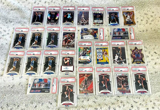 Zion Williamson Ja Morant RJ Barrett Jordan Poole Tyler Herro Rookies PSA 9 10