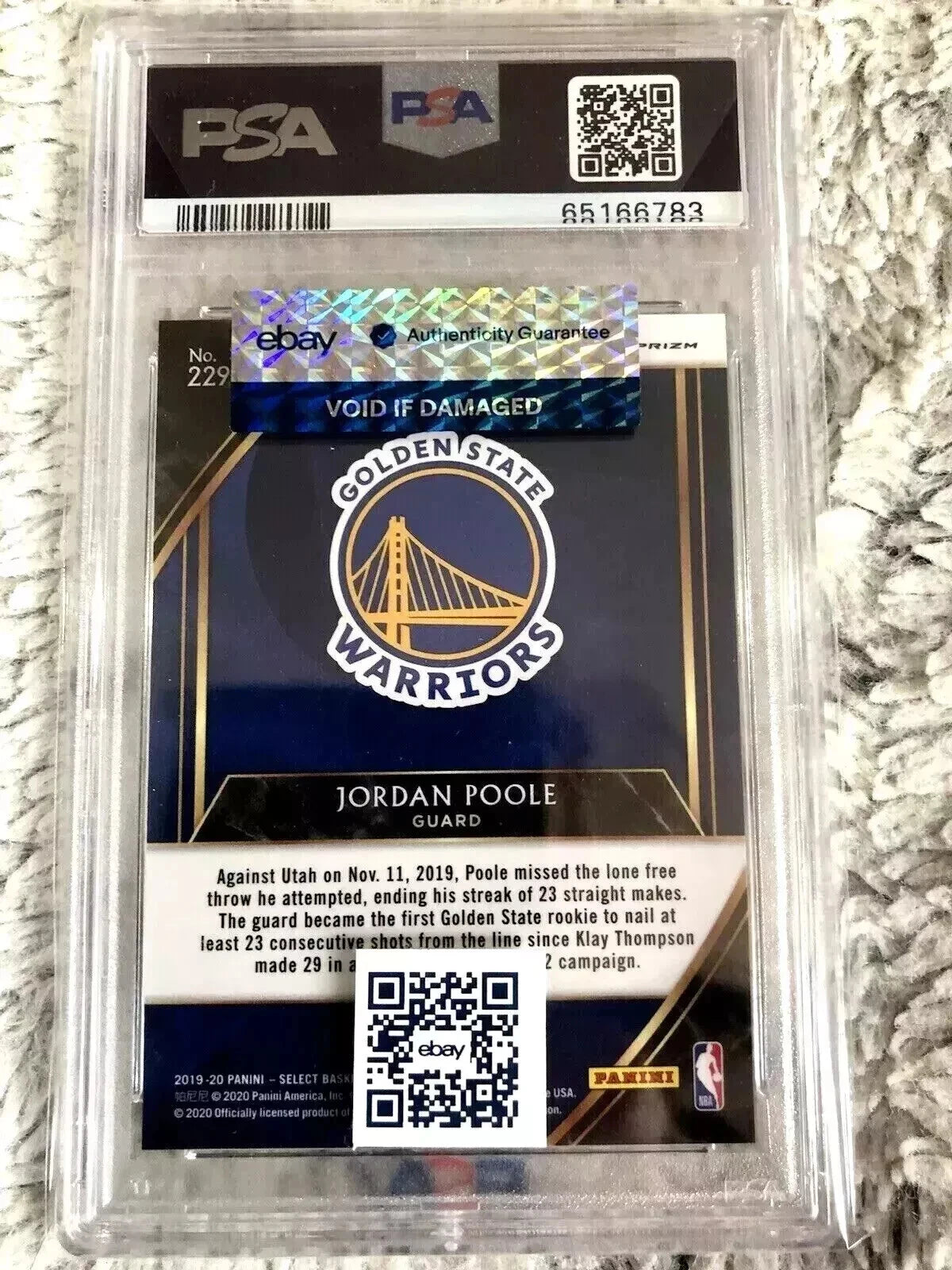 Zion Williamson Ja Morant RJ Barrett Jordan Poole Tyler Herro Rookies PSA 9 10
