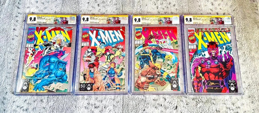 X-MEN #1 CONNECTING COVERS SIGNED JIM LEE, SCOTT WILLIAMS CGC SS 9.8 CLAREMONT