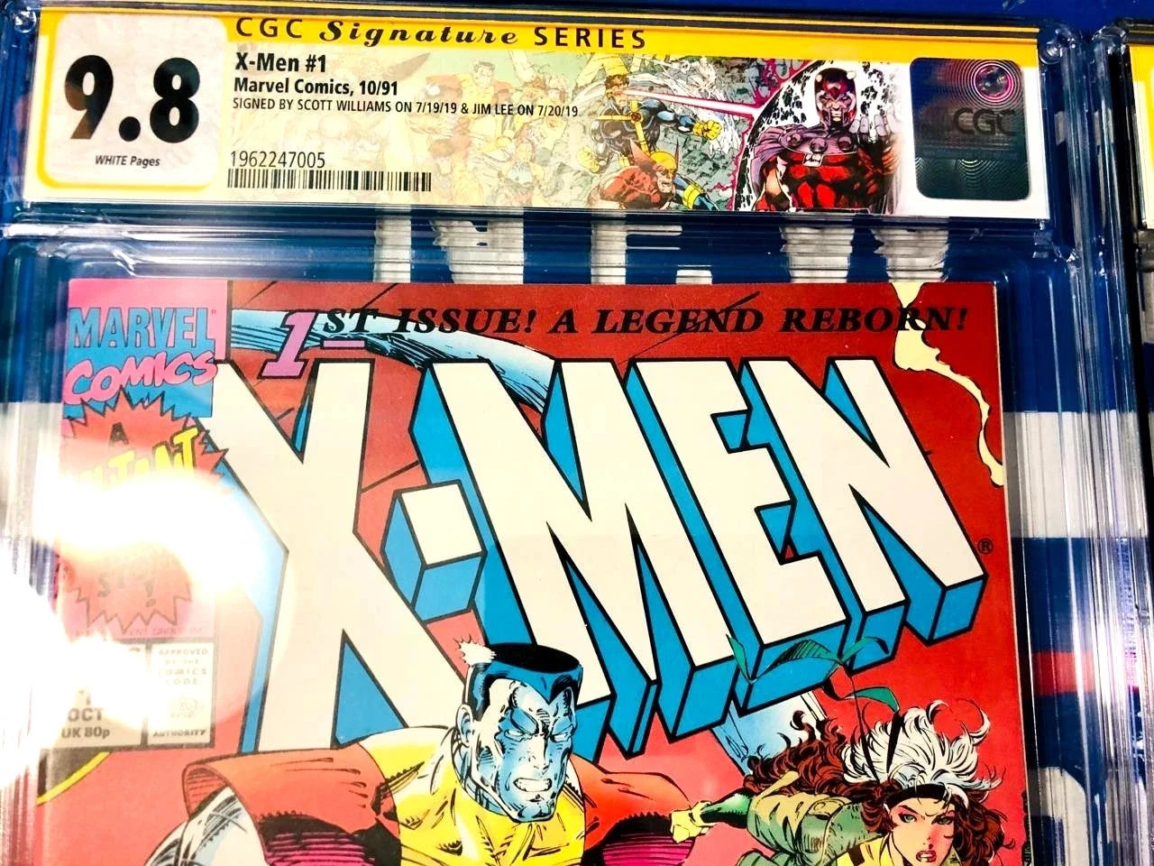 X-MEN #1 CONNECTING COVERS SIGNED JIM LEE, SCOTT WILLIAMS CGC SS 9.8 CLAREMONT