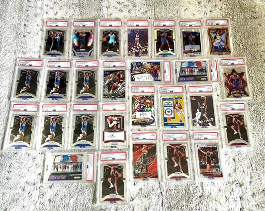 Zion Williamson Ja Morant RJ Barrett Jordan Poole Tyler Herro Rookies PSA 9 10